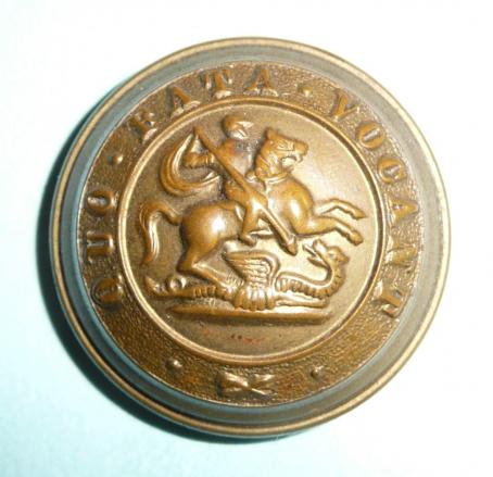 The Northumberland Fusiliers Large Officers Gilt Brass Button ( 5th Foot)