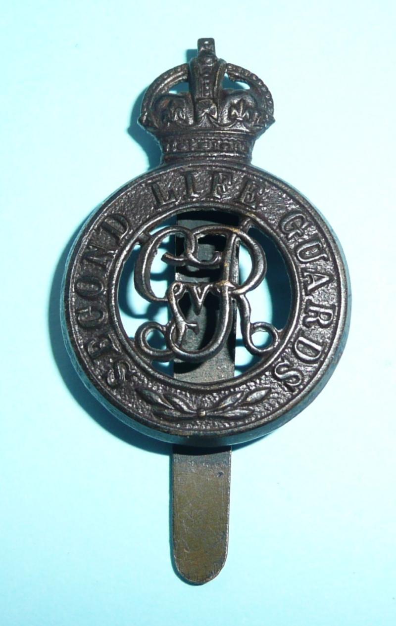 2nd Life Guards GV Other Ranks Bronze Cap Badge