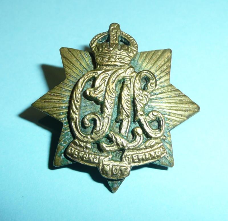 Calcutta Light Horse ( CLH ) Forage Cap / Collar badge