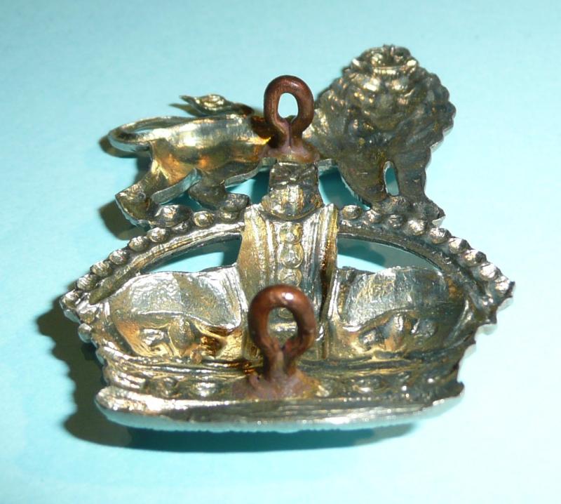 1st Royal Dragoons OR 15th / 19th Kings Own Hussars NCO's white metal Arm Badge