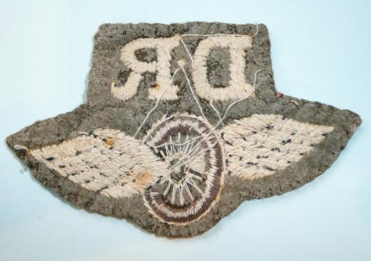 The Quartermaster's Store | WW2 Embroidered Cloth Despatch Rider Winged ...