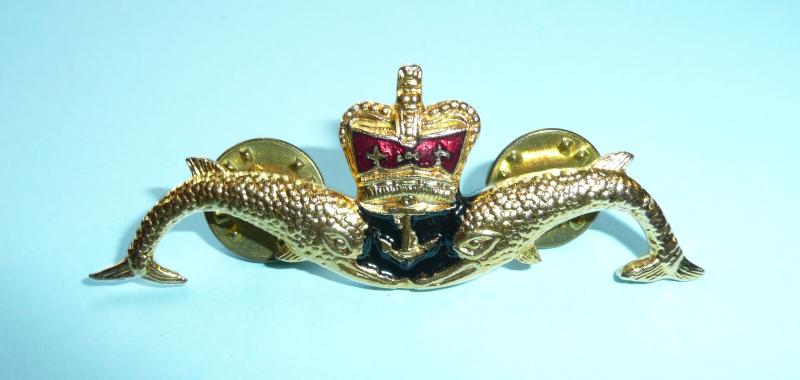 British Royal Navy RN Submarine Submainers Breast Badge