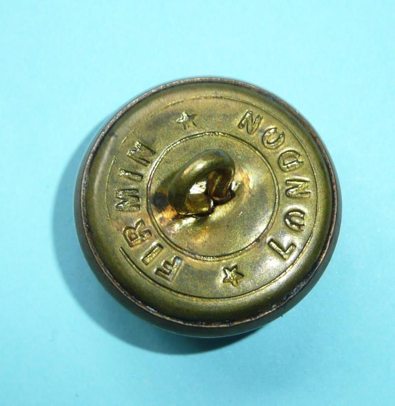 PSSCA Public & Secondary School Cadet Association Large Pattern Brass Button