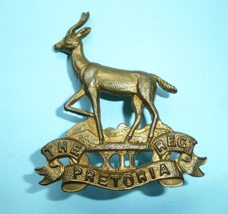 South African Pretoria Regiment (Princess Alices's Own) Cap Badge