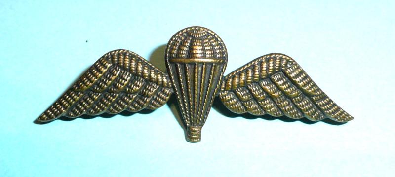 Parachute Regiment No 3 Tropical Dress Gilding Metal Wings