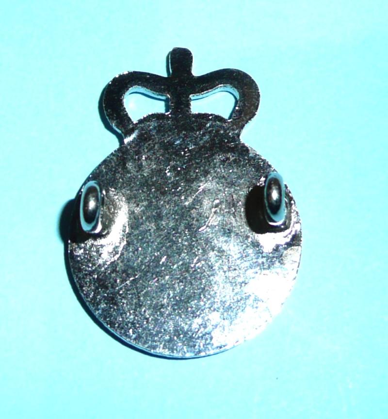 AEA (Atomic Energy Authority) Constabulary Police Chromed White Metal Collar Badge