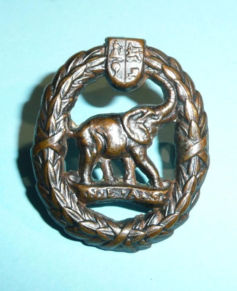 NEAS - South African Native Labour Corps Bronzed Collar Badge