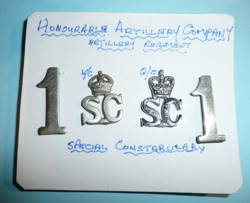 Honourable Artillery Company (London) Special Constabulary Police Insignia