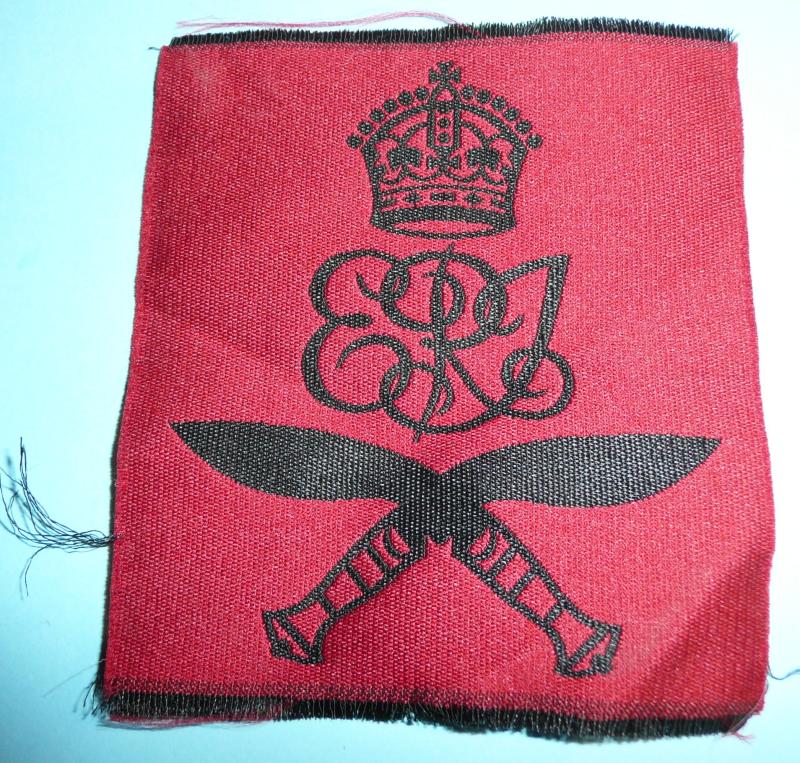 2GR 2nd King Edward VIIs Own Gurkha Rifles All Ranks Embroidered Cloth Track Suit badge