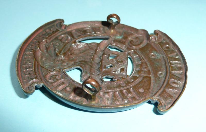 WW1 Canada - 134th CEF 48th (Toronto) Highlanders Canadian Expeditionary Force Overseas Glengarry Cap Badge