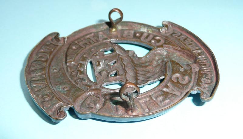 WW1 Canada - 134th CEF 48th (Toronto) Highlanders Canadian Expeditionary Force Overseas Glengarry Cap Badge