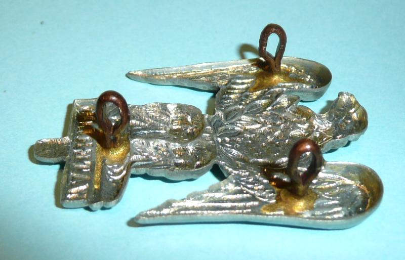 Royal Scots Greys (RSG) (2nd Dragoons) NCOs White Metal Arm Badge