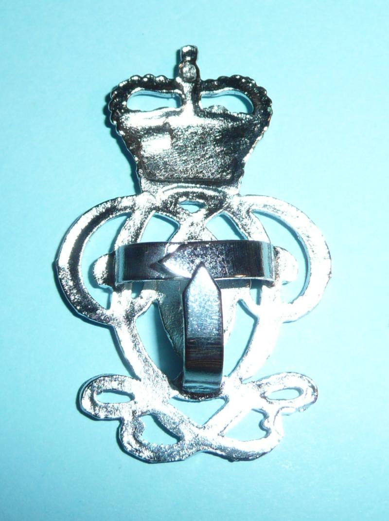 Queens Own Hussars (QOH) NCOs Chromed Arm Badge