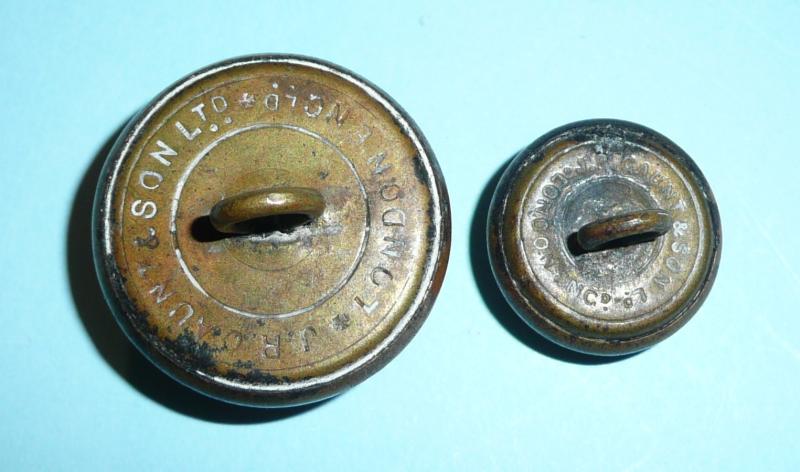 Emanuel School (Wandsworth) Officer Training Corps (OTC) Pair of Brass Buttons