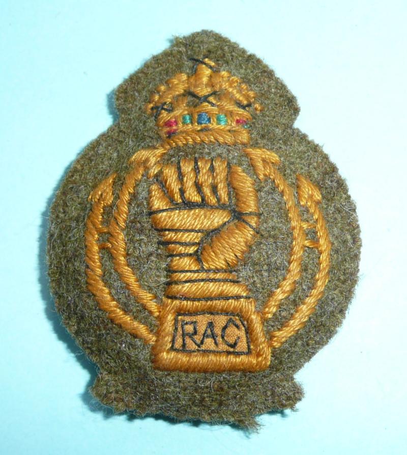 Royal Armoured Corps (RAC)  Arm Badge