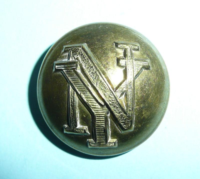 WW2 Northamptonshire Yeomanry RAC (TA)  All Ranks Medium Pattern Brass Button