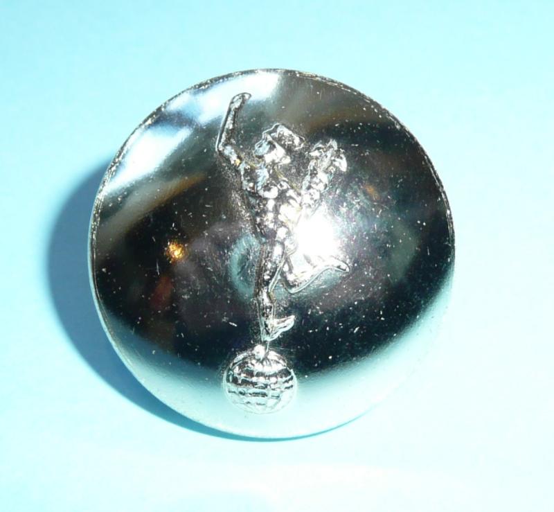 Royal Corps of Signals AA Anodised Aluminium Staybrite Large Pattern Gold Coloured Button