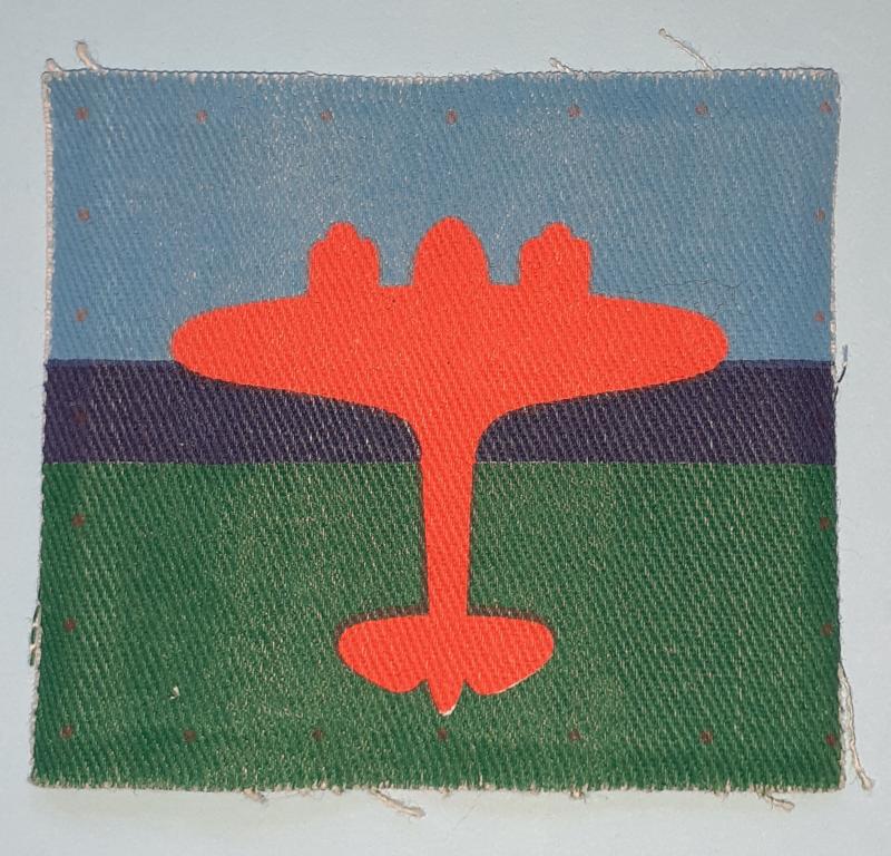Air Formation Signals Printed Cloth Formation Sign Flash Patch Designation Badge.