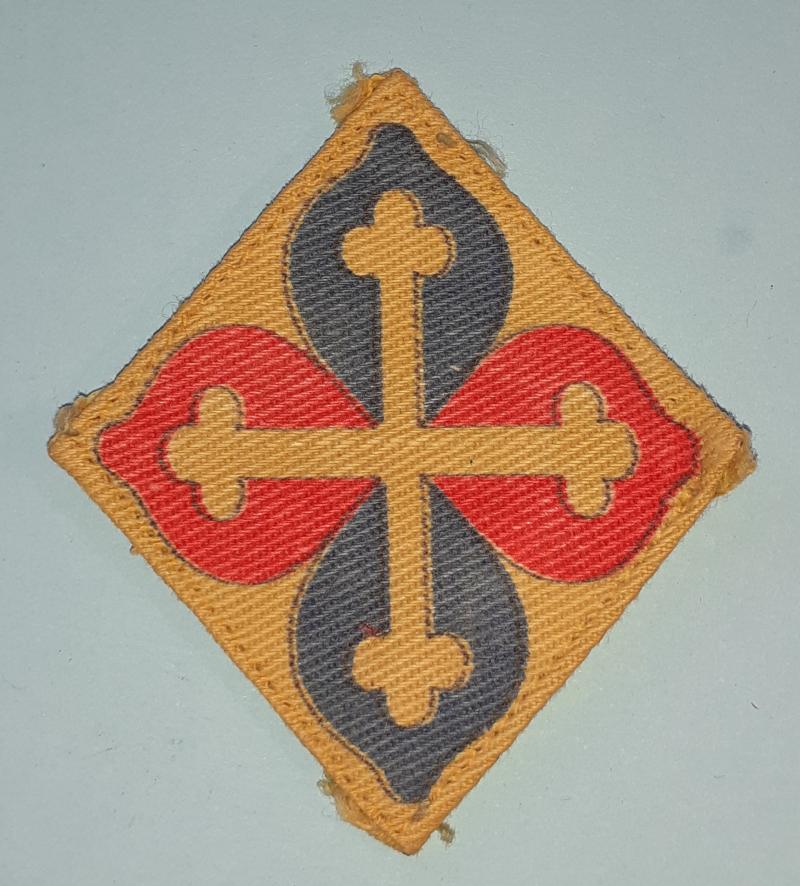 Wessex Training Brigade Printed Cloth  Formation Sign Patch Flash Designation Badge