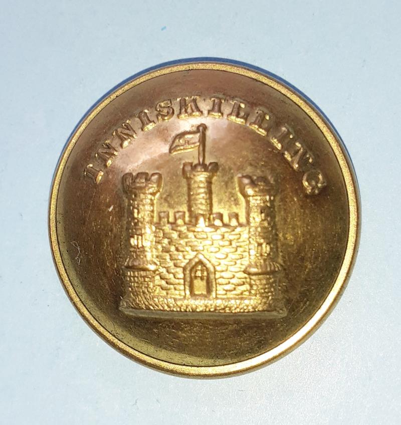 The Royal Inniskilling Fusiliers Officers Large Pattern Gilt Button