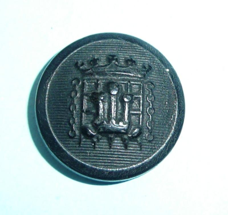 The Queen's Westminsters Black composite medium pattern button