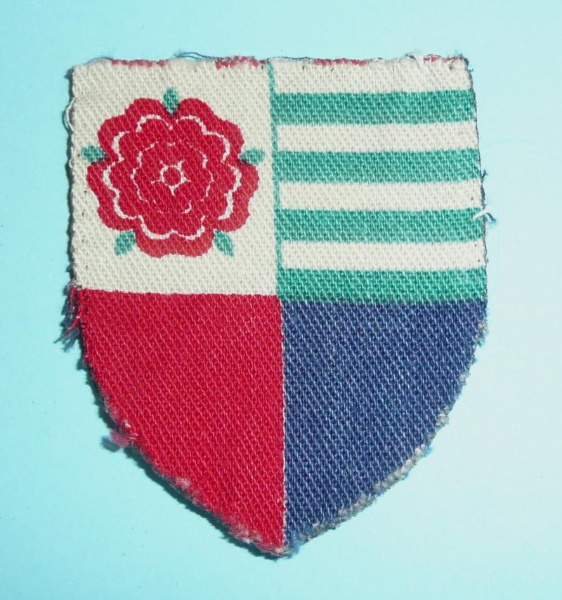100th AGRA (Army Group Royal Artillery) Printed Cloth Formation Sign Flash Designation Patch Badge