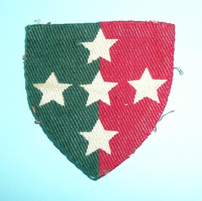 British Army - Southern Command (UK) Pioneer Corps Printed Cloth Formation Sign Flash Patch Designation Arm Badge