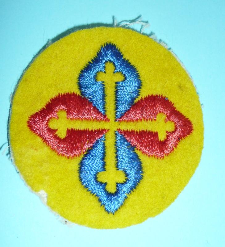 Wessex Training Brigade Embroidered Felt Cloth Formation Sign Patch Flash Designation Arm Badge