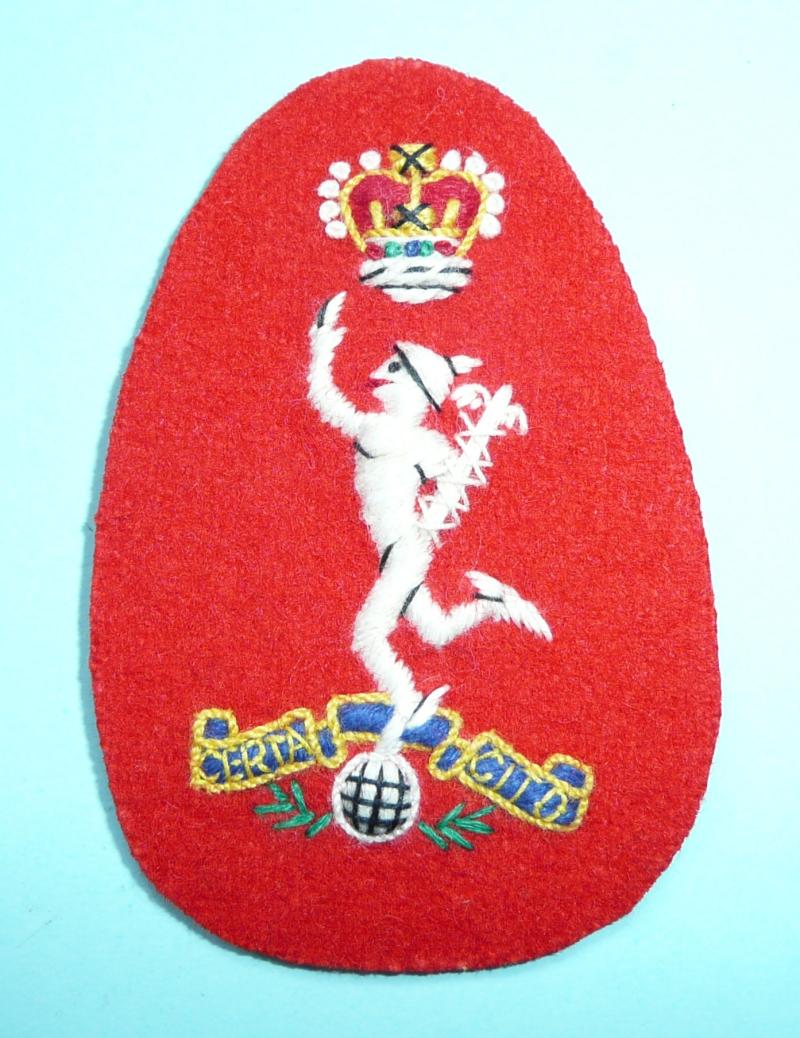 The Essex Yeomanry (EY) Other Ranks Embroidered Beret Badge