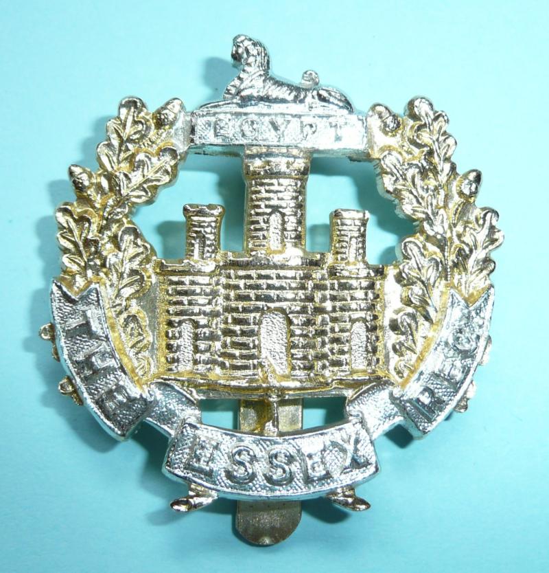 The Essex Regiment Anodised AA Staybrite Cap Badge