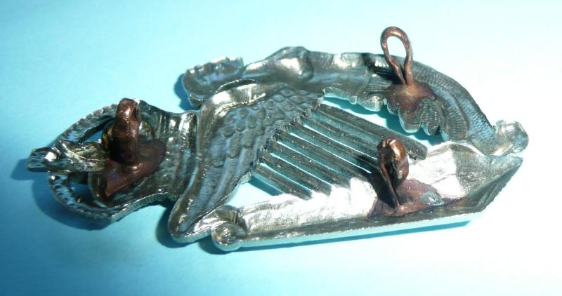 5th Royal Irish Lancers / 16th/5th The Queen's Royal Lancers / 8th King's Royal Irish Hussars NCOs Arm Badge - Voided centre and strings