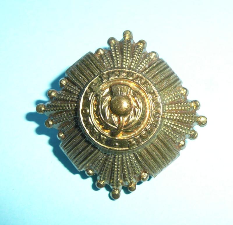 Scots Guards Officer's Rank Star Pip Gilding Metal Badge