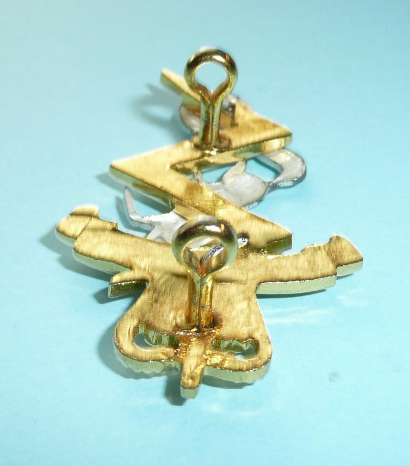 REME Royal Electrical Mechanical Engineers Officer's Cap Badge, QEII Crown