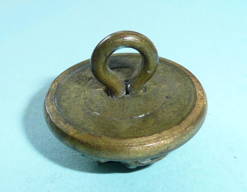QVC Victorian Highland Light Infantry (HLI) (City of Glasgow Regiment) Officer's Gilt Medium Pattern Button