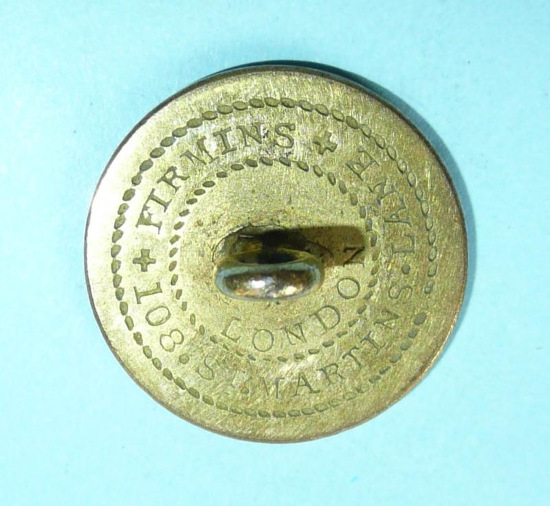 5th Royal Irish Lancers Mufti Hunt Blazer Tunic Button, King's Crown