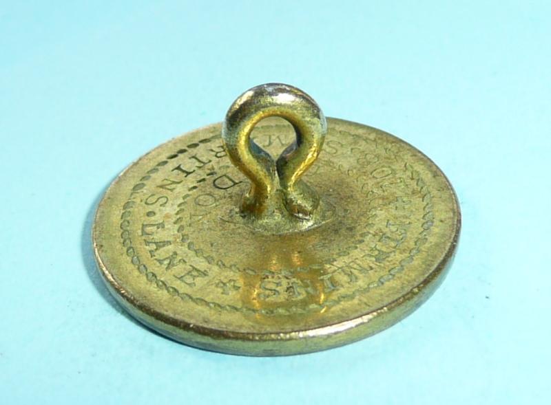 5th Royal Irish Lancers Mufti Hunt Blazer Tunic Button, King's Crown