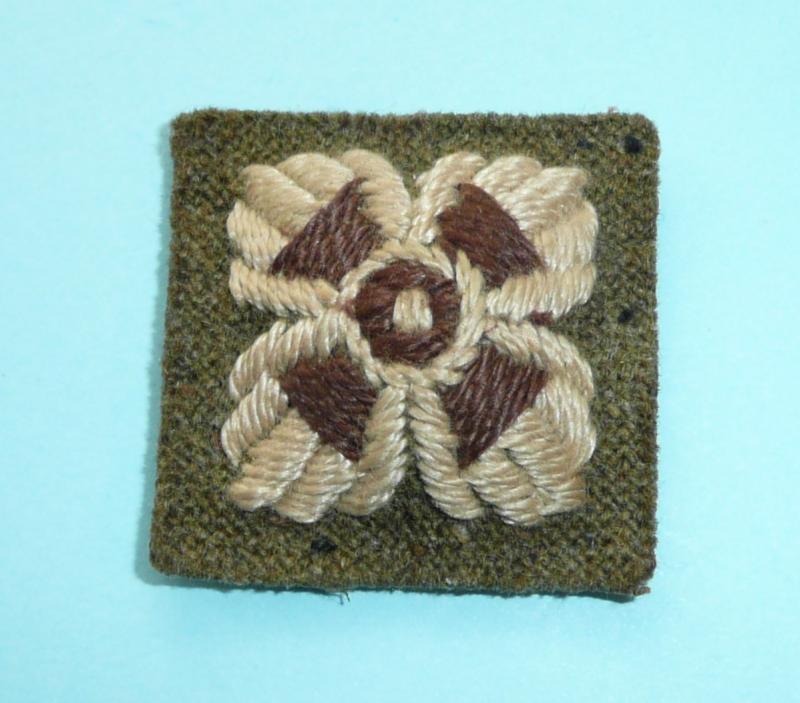 WW1 / WW2 British Army Officers Woven Cloth Rank Insignia Pip Star