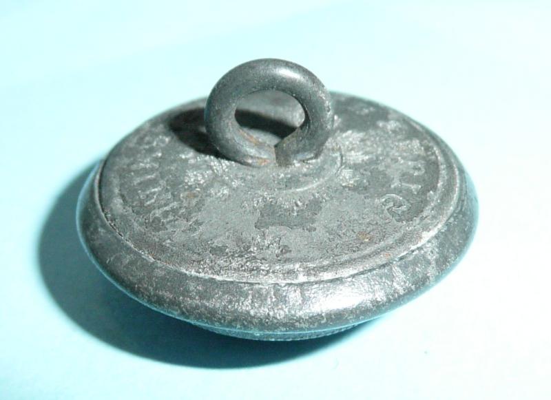 Victorian QVC Bedfordshire Militia Large Pattern Other Ranks Pewter Button